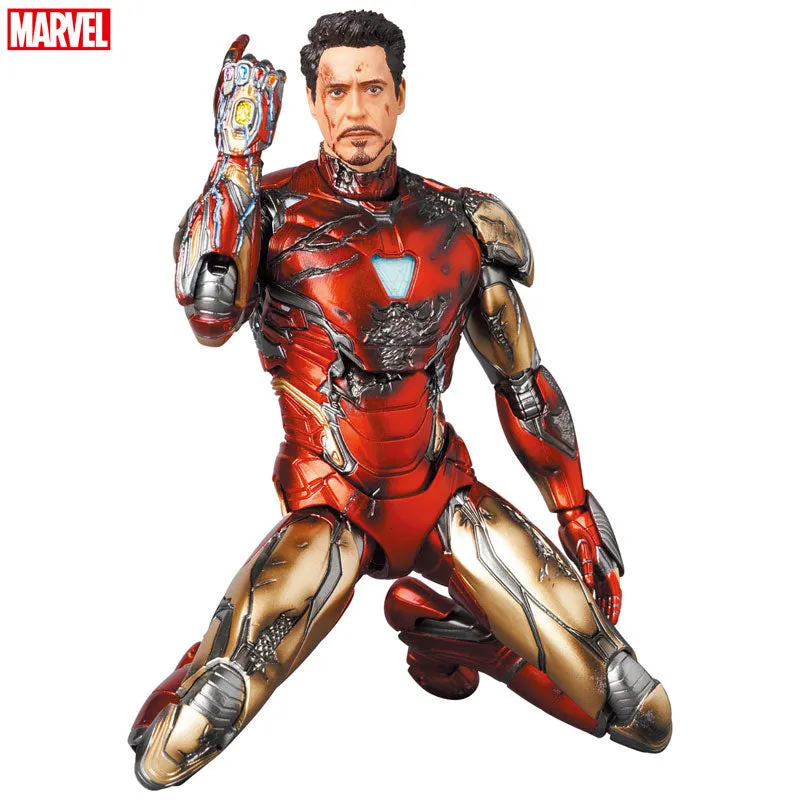 MAFEX Iron Man Mark 85 (Battle Damage Ver.) Art Collectible Character Showcase