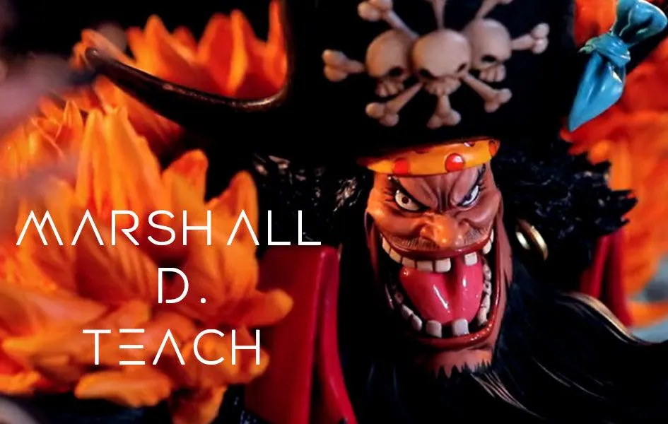 Battery operated Art Item Marshall D. Teach 1/6 Scale Premium Statue