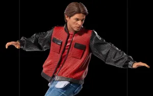 Marty McFly On Hoverboard 1/10 Art Scale Statue Vinyl Creation Holiday Catalog