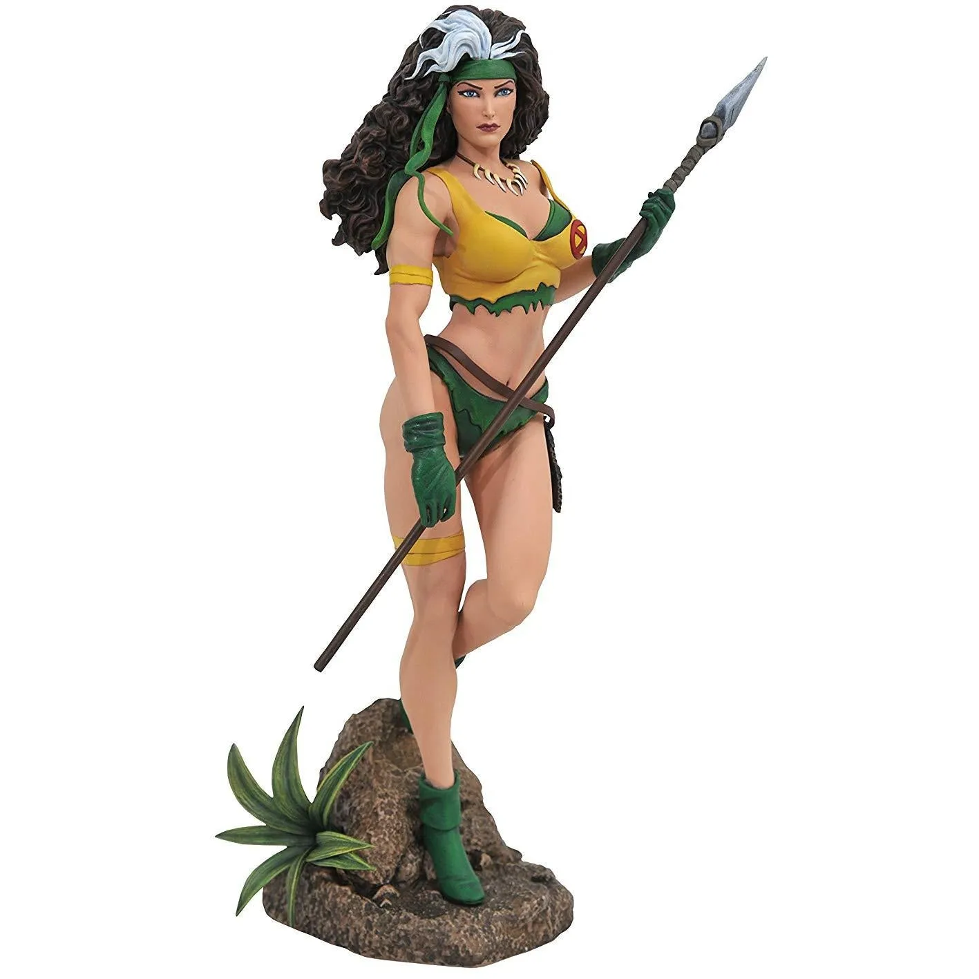 Marve Gallery: Savage Land Rogue Statue Digital Art