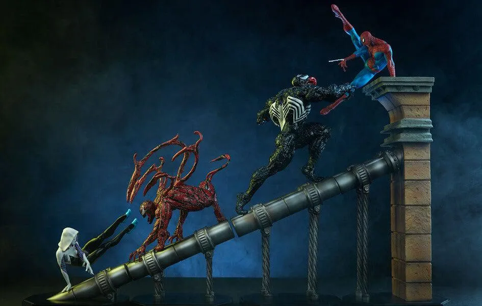 Character Decor Marvel Battle Diorama Series Spider-Man Statue BUNDLE by Iron Studios