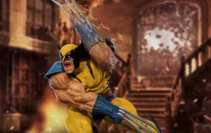 Collection Showcase Marvel Comics Wolverine Vs Sentinel Statue