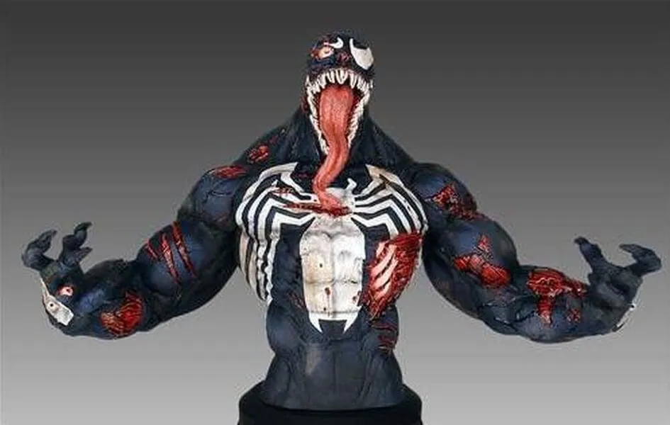 Designer Article Marvel Venom Zombie Mini Bust by Gentle Giant
