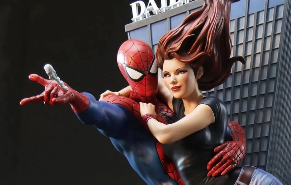 Mary Jane & Spider-Man 1/4 Scale Statue by XM STUDIOS Movie Product Spring Gift