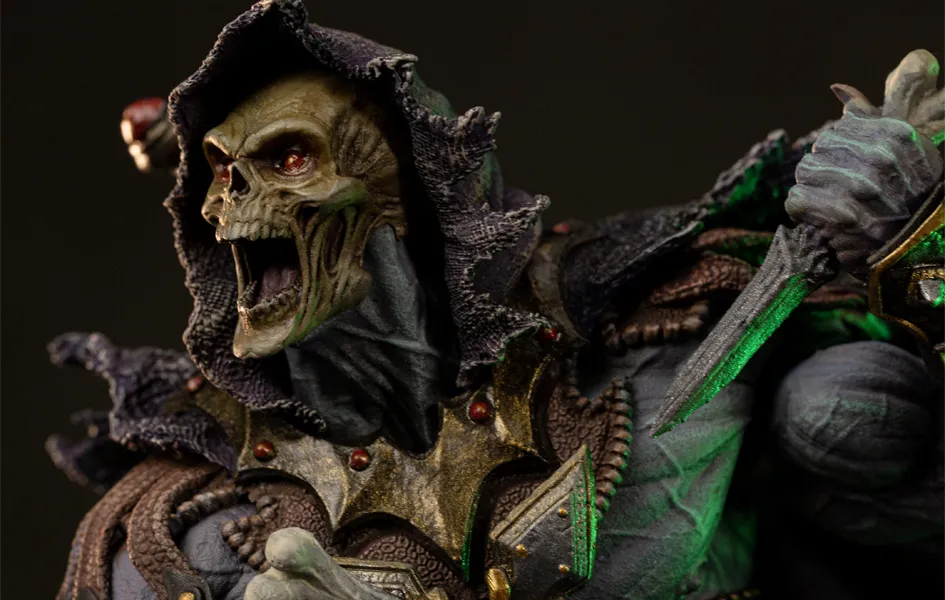 Art Goods Miniature Art Masters of the Universe - Skeletor Unleashed Deluxe Art Scale 1/10