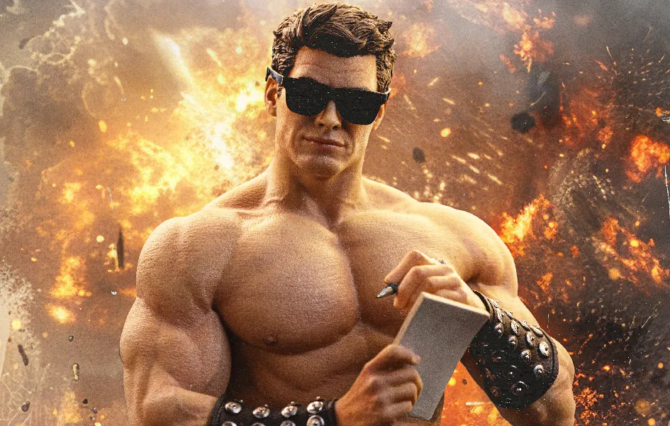 Mortal Kombat - Johnny Cage Art Scale 1/10 Fantasy Elf