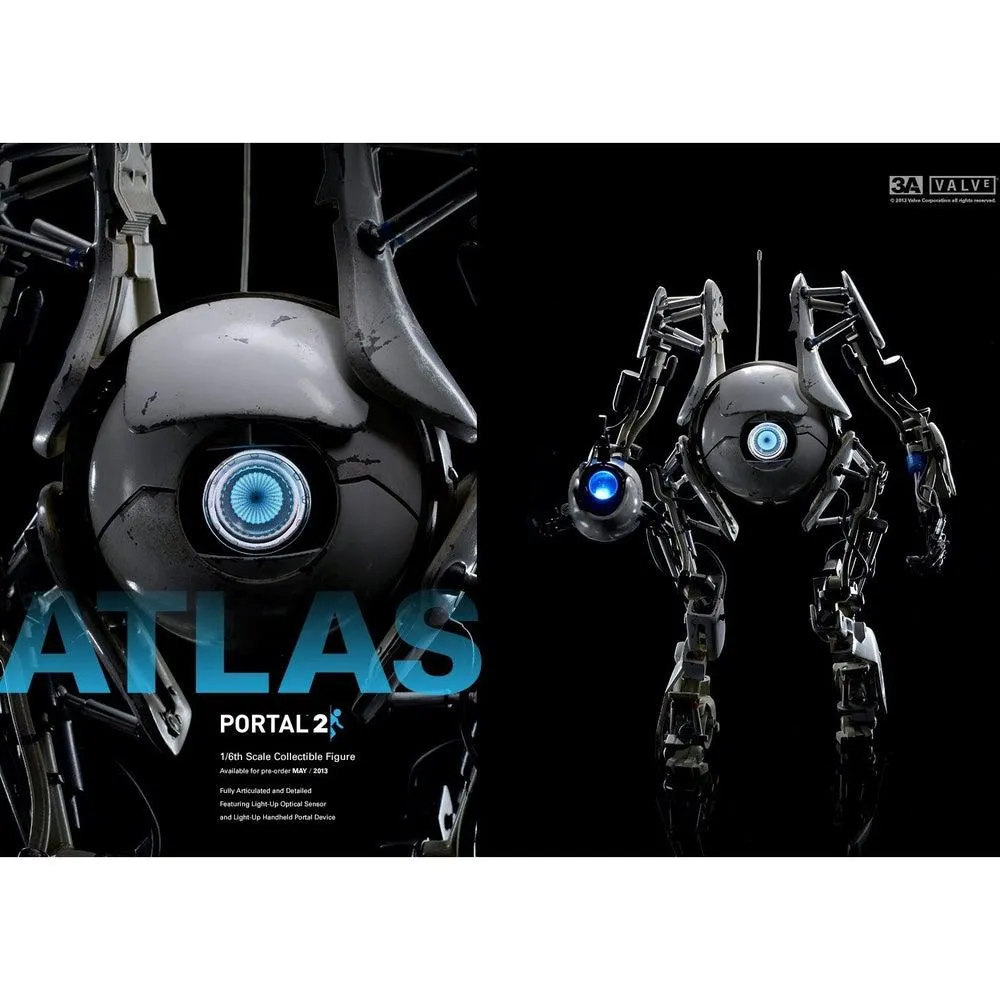Valve Portal 2 Atlas 1:6 Scale Figure by 3A Domestic Pet