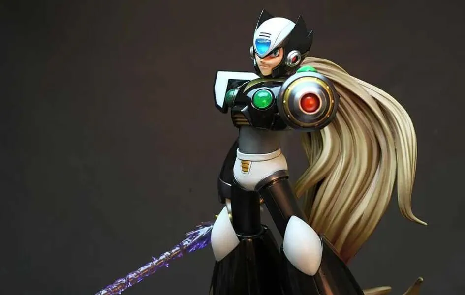 Mega Man Zero (BLACK VARIANT) 1/4 Statue Robot Figure