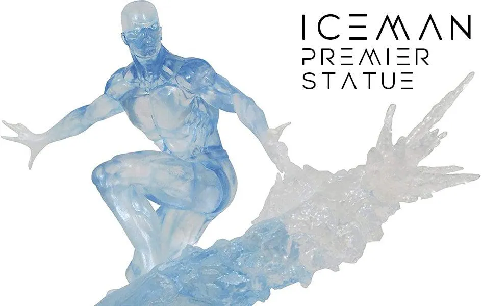 Iceman Marvel Premier Resin Statue X-Men Leisure Activity Chase Variant