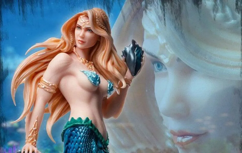 Secondary Market Valuable Collectible Mermaid SHARLEZE 1/4 Scale Statue - EXCLUSIVE