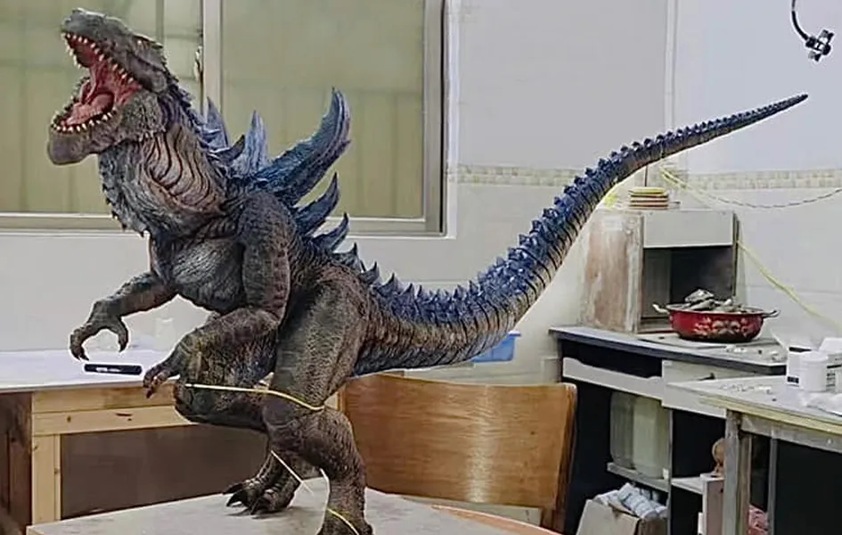 Gift For Him Cryptid Model Godzilla 1998 - Omega Beast Series Statue