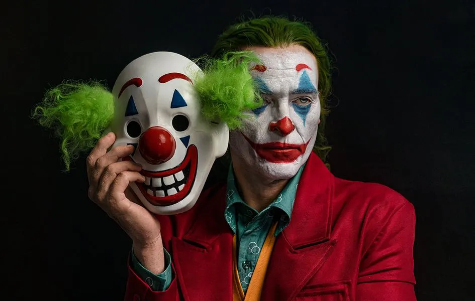 Miniature Article Superhero Model The Joker (Arthur Fleck) 1:1 Life-Size Bust