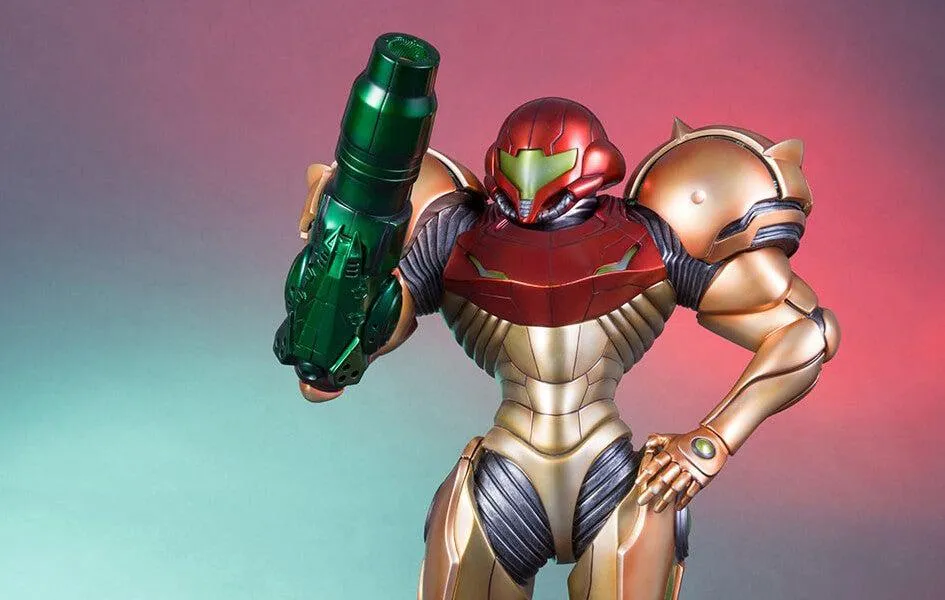 Metroid Prime: Samus Varia Suit 1/4 scale Statue By First 4 Figures PVC Product Chibi Goods