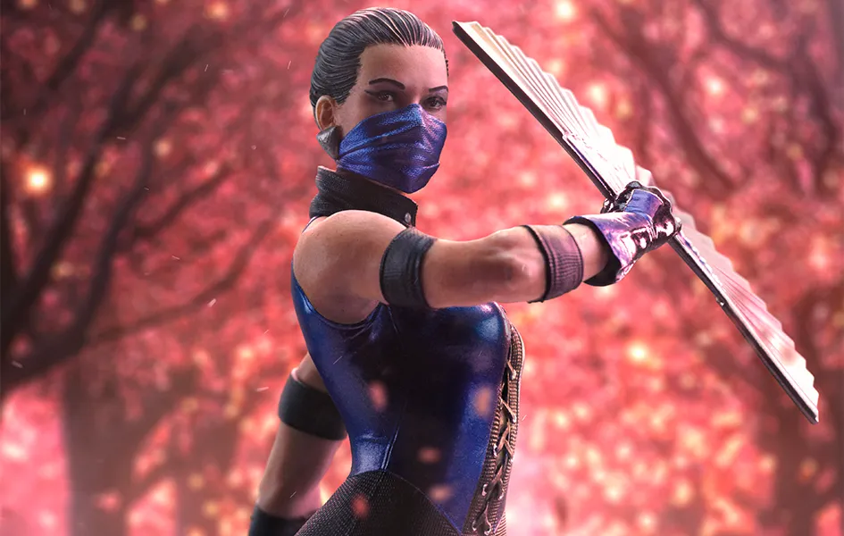 Chibi Piece Mortal Kombat - Kitana Art Scale 1/10
