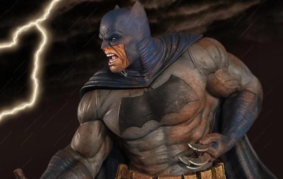 Dark Knight Muddy Version Maquette Judges' Choice