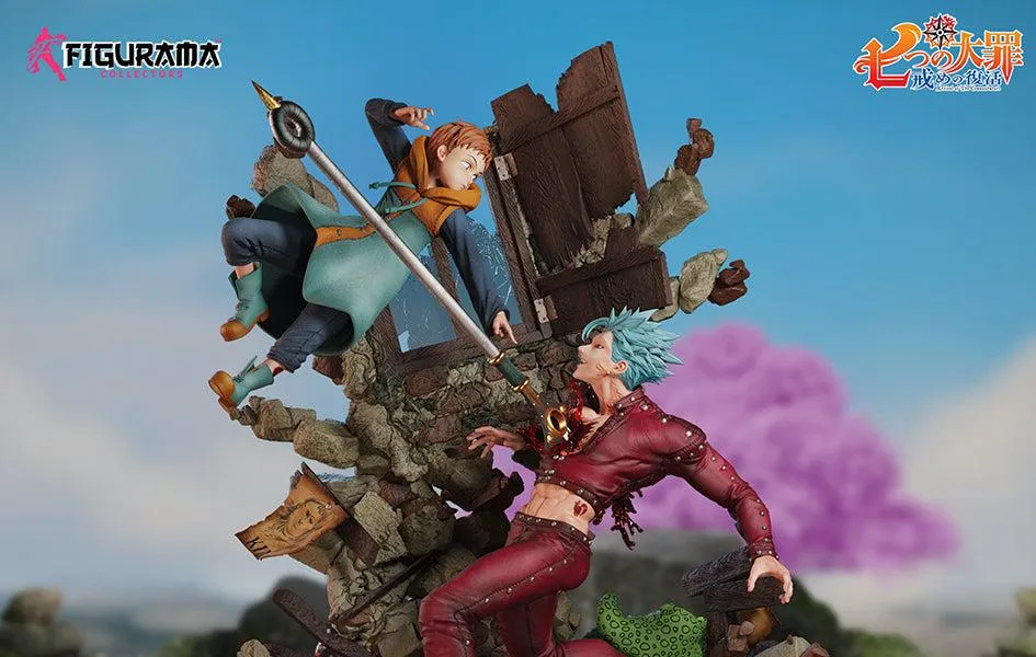 SEVEN DEADLY SIN: BAN VS KING 1/6 STATUE Exhibition Piece Memory Keepsake