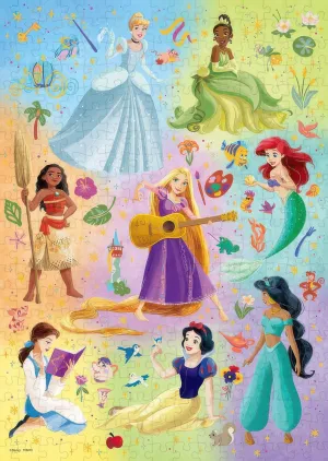 Robot Display Tenyo D-300-067??Hologram Disney You're Wonderful (Disney Princess)??300 Pieces Jigsaw Puzzle