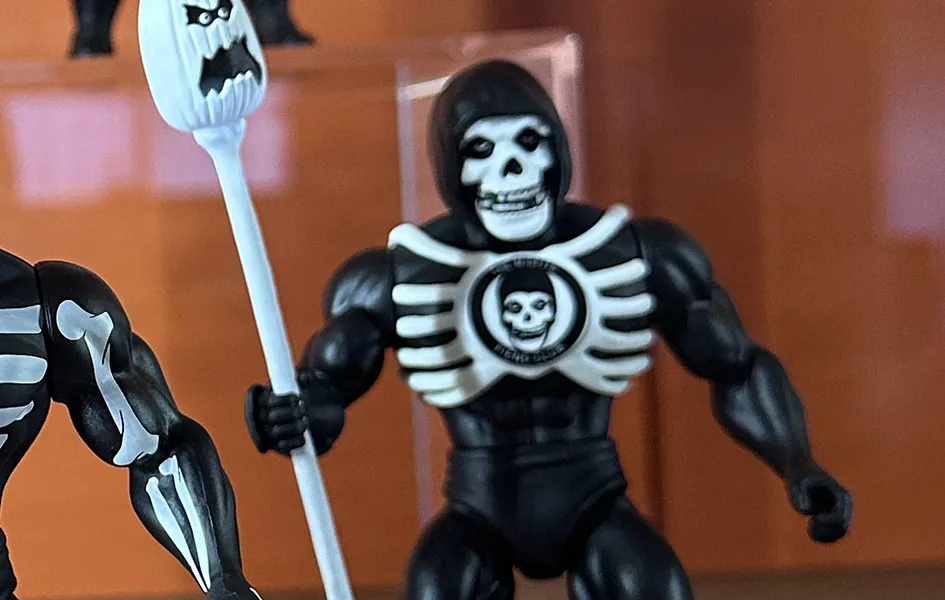 Misfits Crimson Ghost ReAction Figure Inclusive Toy