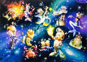 Mother's Day Character Object Tenyo D-2000-505??Fantasy of the Starry Sky??2000 Pieces Jigsaw Puzzle