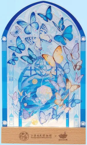 Super Deformed Momibook YPZ041??Butterflies Dancing??42 Pieces Display Puzzle