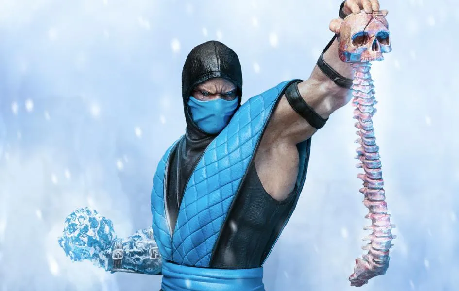 Mortal Kombat Sub-Zero Art Scale 1/10 Astronaut Figure Licensed Product