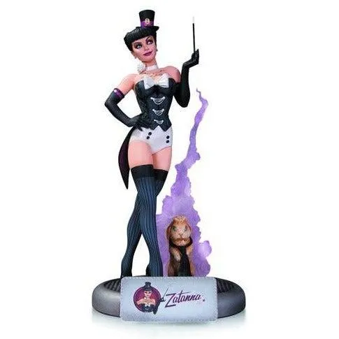 DC Bombshells: Zatanna Statue by DC Comics Cartoonish Design Fan Favorite