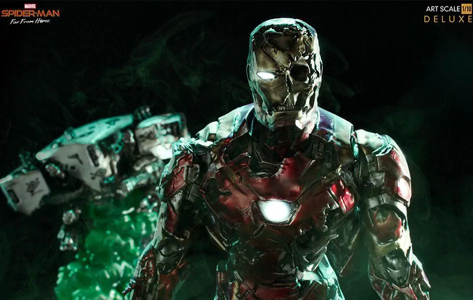 Iron Man Illusion Deluxe Art Scale Statue Digital Sculpt Ocean Creature