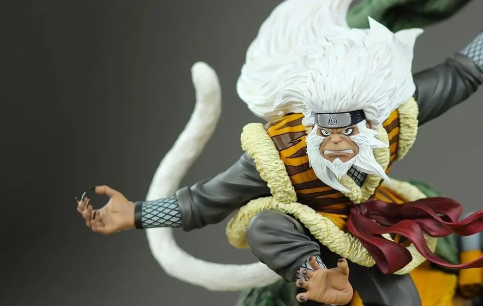 Naruto: Sandaime Hokage The Last Fight 1/6 Scale Statue Licensed Product Gaming Decor