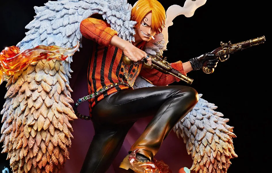One Piece Sanji Log Collection 1/4 Scale Premium Statue Movie Collection