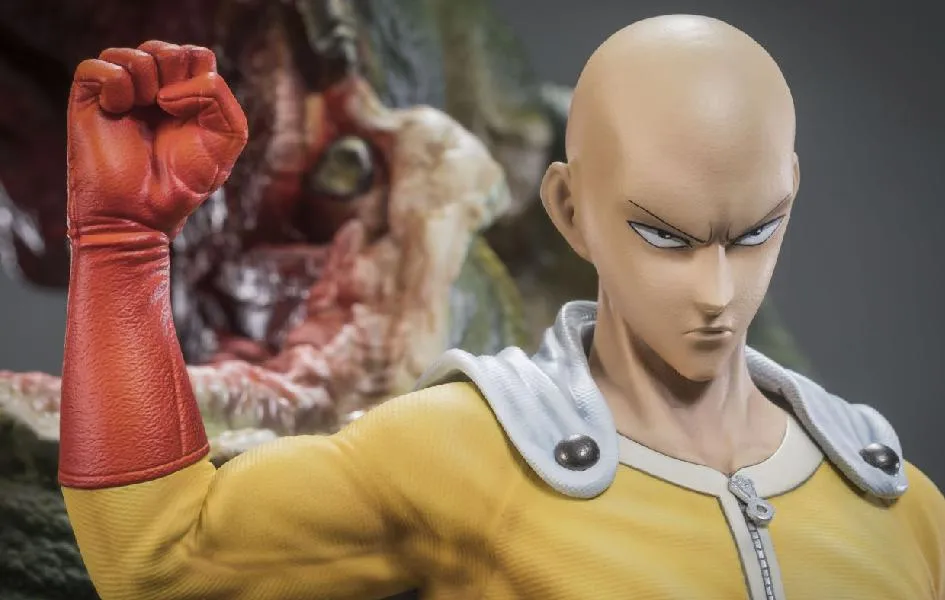 multicultural One Punch Man - Saitama HQS 1/6 Scale Statue