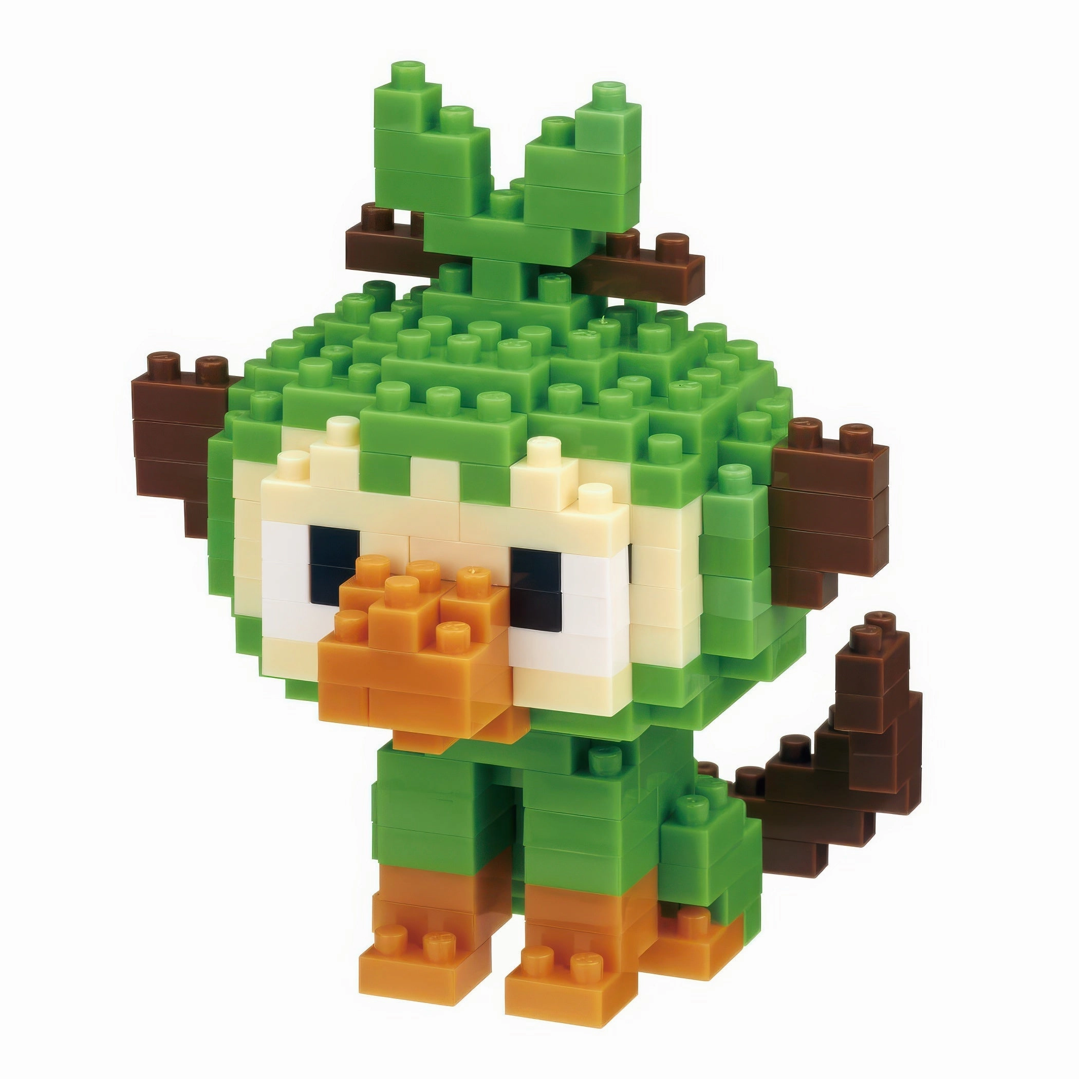 Character Article Kawada NBPM-059??Pokemon No.810 Grookey??190 Pieces Mini Block