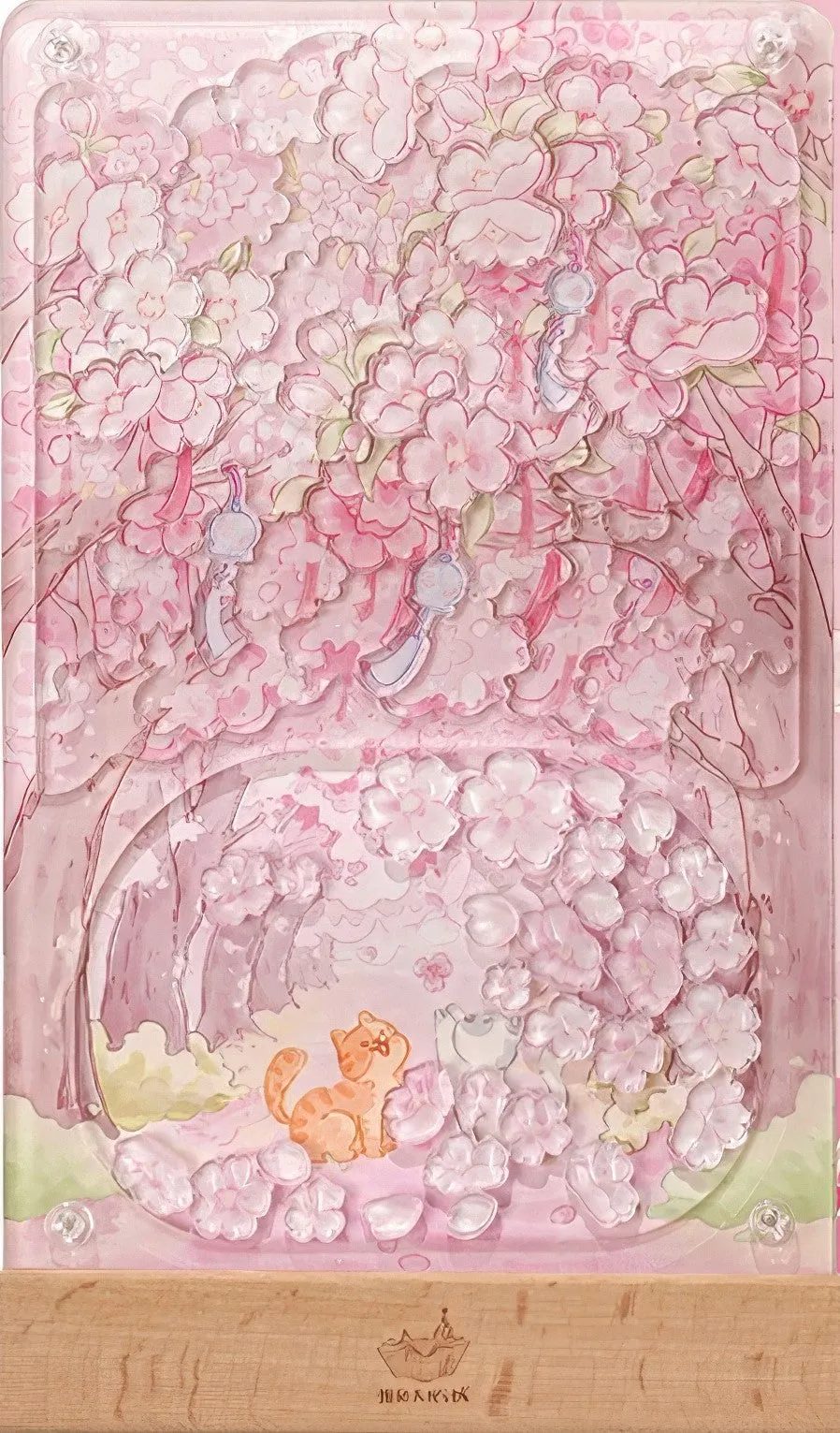 Momibook YPZ21??Spring Cherry Blossom Music Festival??79 Pieces Display Puzzle Creative Outlet