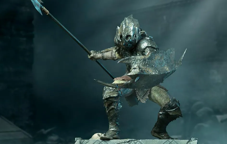 Superhero Toy Armored Orc BDS Art Scale 1/10 - Lord of the Rings