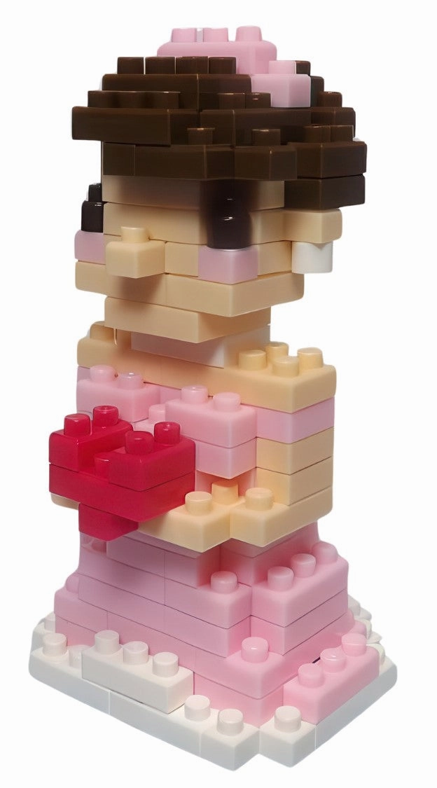 Dinosaur Model Classical Statue Daiso PB0040??Bride New??120 Pieces Mini Block