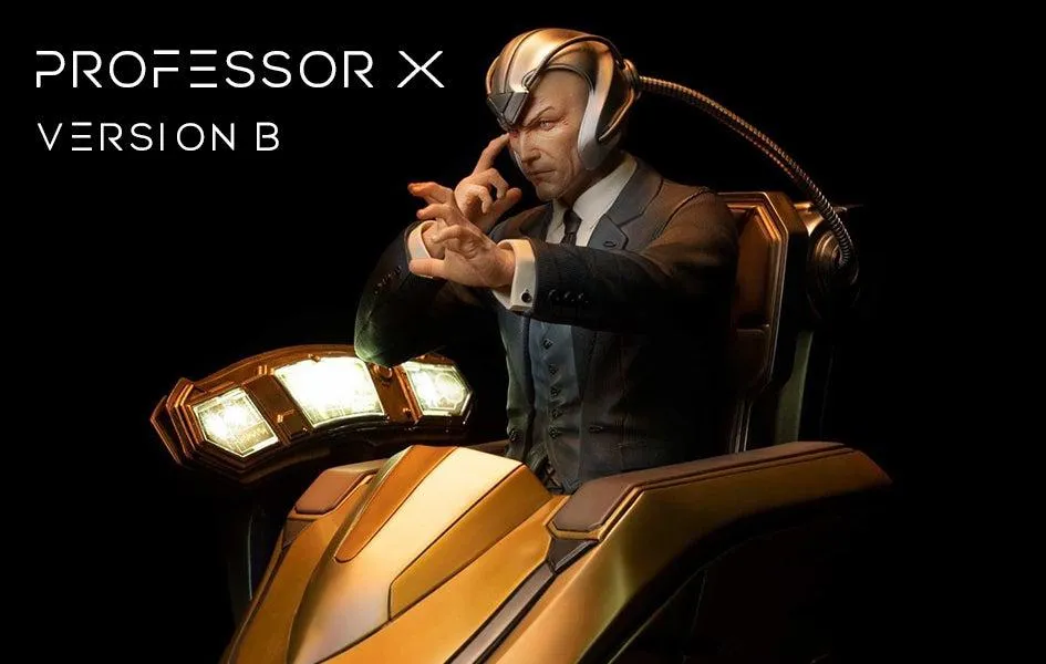 Professor X 1/4 Scale Statue Hoverchair Version B PVC Toy