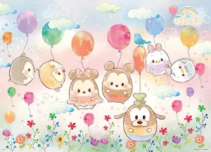 Designer Showcase Tourist Memorabilia Hundred Pictures HPD0520-179??Disney Ufufy Floral Balloon??520 Pieces Jigsaw Puzzle