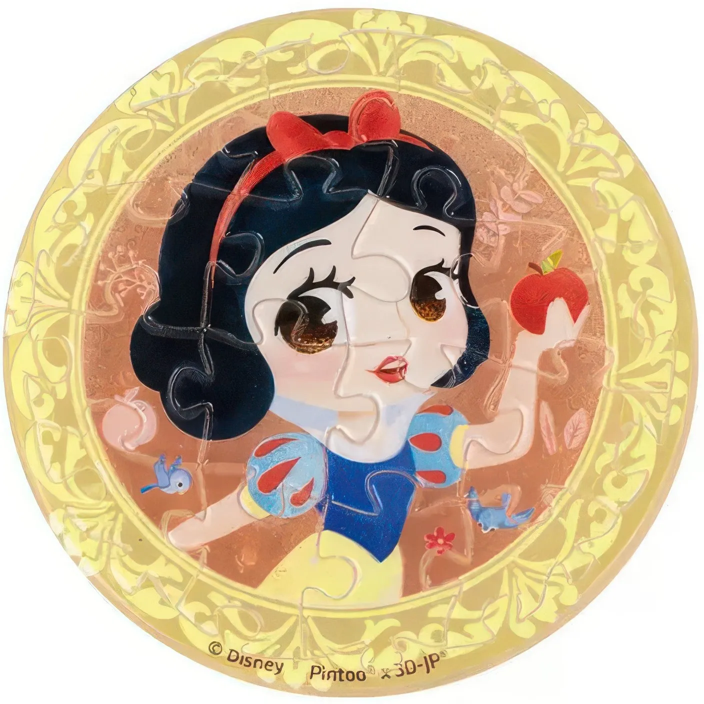Art Masterpiece Pintoo BD1011??Disney Princess - Snow White??16 Pieces Pin Badge Puzzle