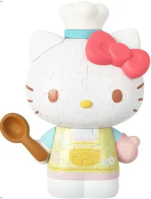 Pintoo F1036??Sanrio - Hello Kitty Home Look Edition??97 Pieces 3D Puzzle Movie Merchandise