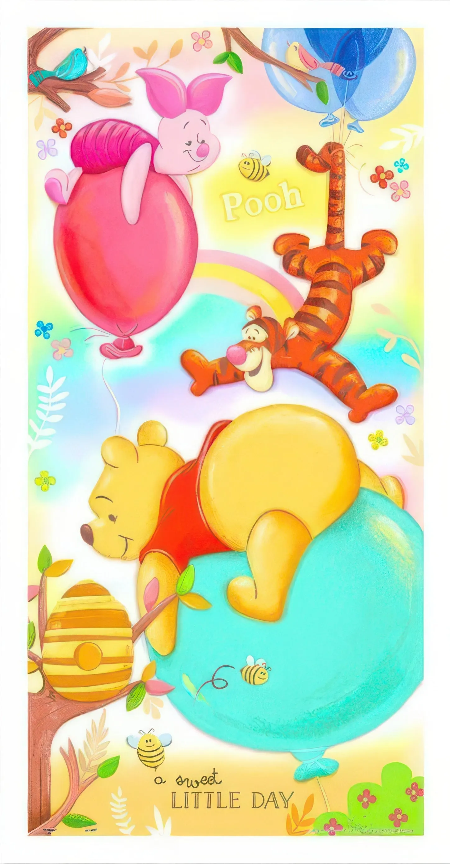 Pintoo H2214??Winnie the Pooh - Sweet Balloon Adventure??800 Pieces Jigsaw Puzzle Movie Art Audience Favorite