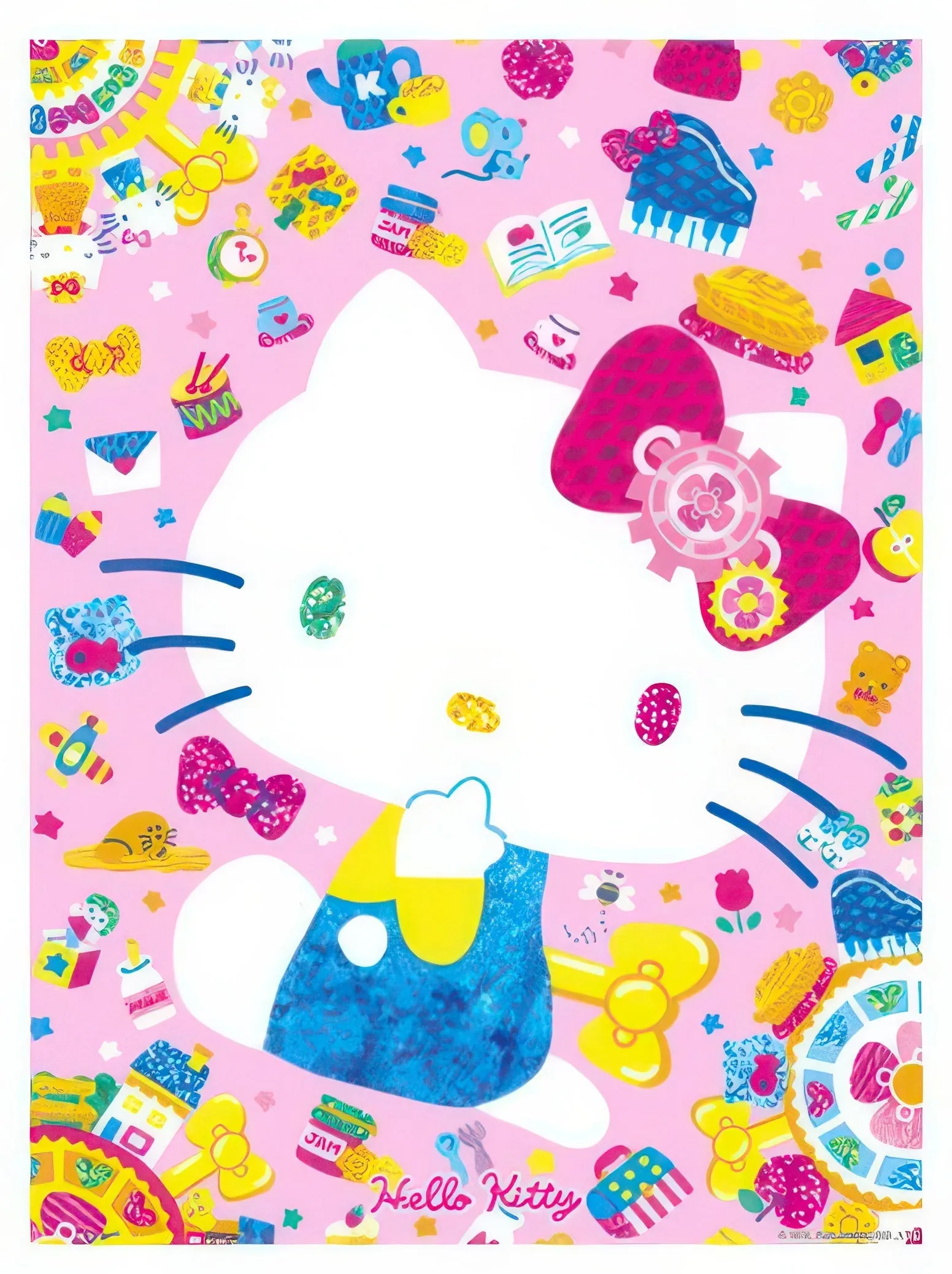 Pintoo H2469??Sanrio - Hello Kitty - Dazzling Kitty??300 Pieces Jigsaw Puzzle Limited Toy Price Guide