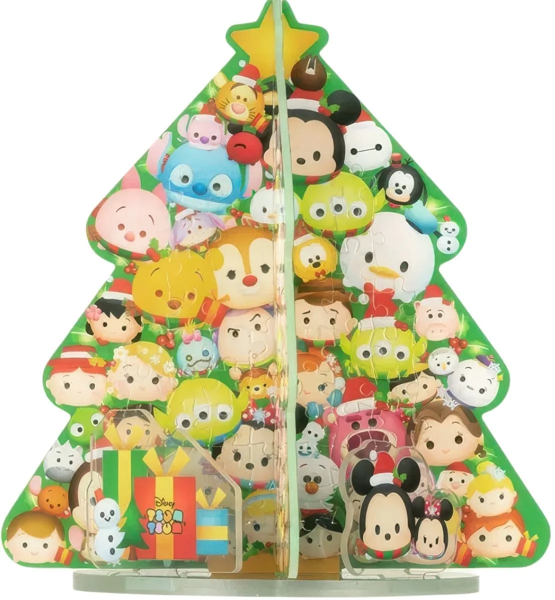 Pintoo HD1024??Tsum Tsum Series??83 Pieces Display Puzzle Anime Statue