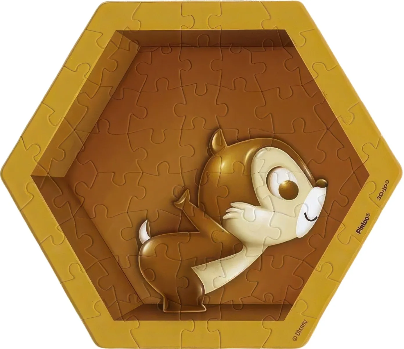 Pintoo HX1006??Chip & Dale - Chip??56 Pieces Wall Tile Puzzle Superhero Figure Creative Outlet
