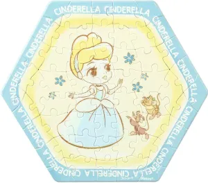 Non toxic Brick and mortar Pintoo HX1104??Disney Princess - Cinderella??56 Pieces Wall Tile Puzzle
