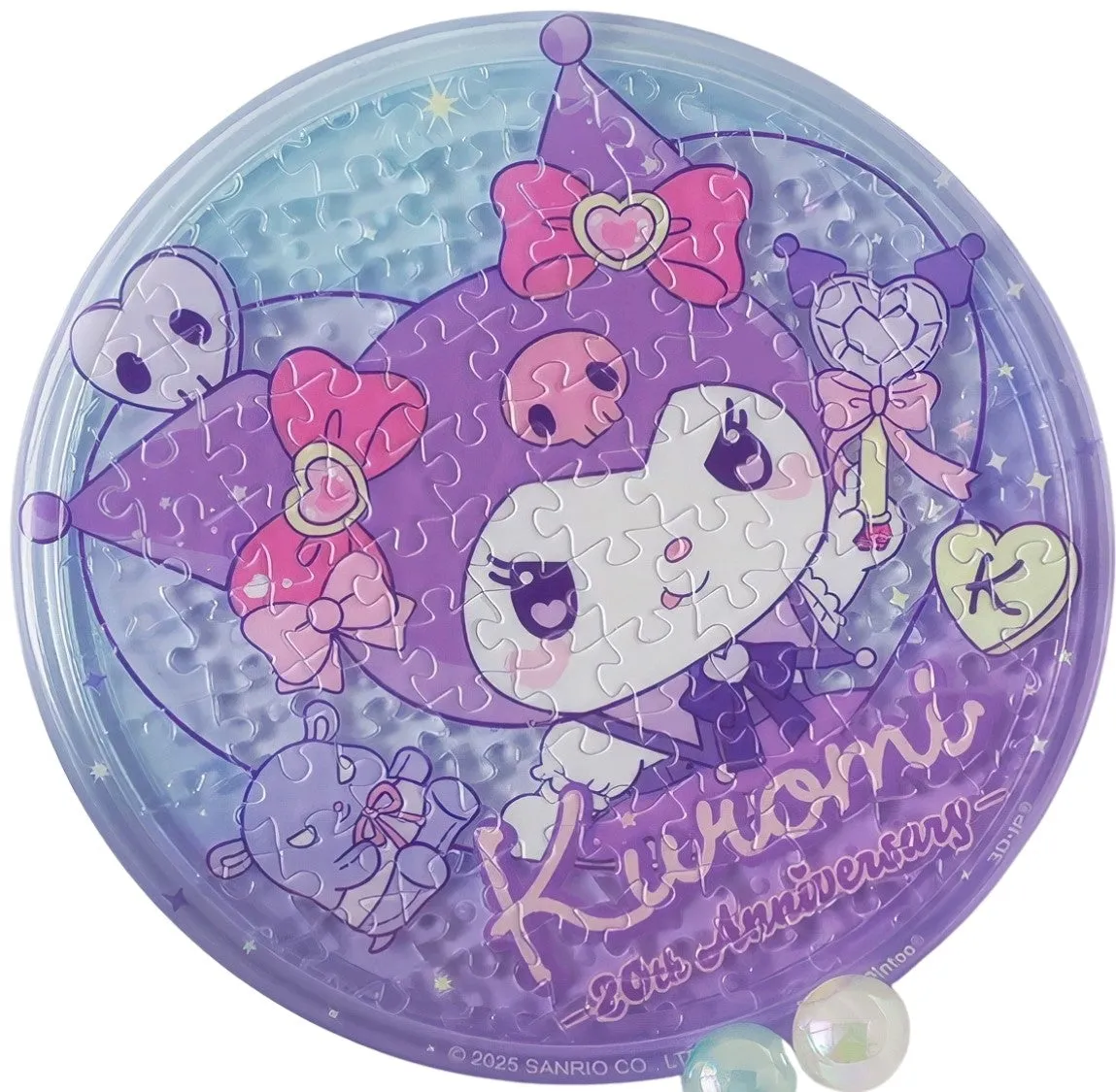 Appreciating Asset Fast shipping Pintoo PA1029??Kuromi Series - Kuromi 20th Anniversary??68 Pieces Hand Mirror Puzzle