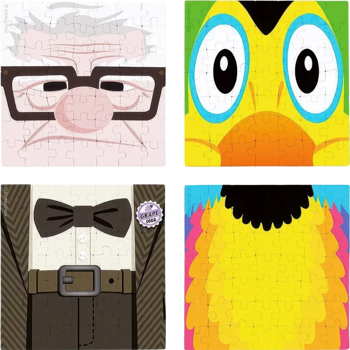 Action Unit Pintoo PP1024??Up - 001??49 Multipack 4 Jigsaw Puzzle