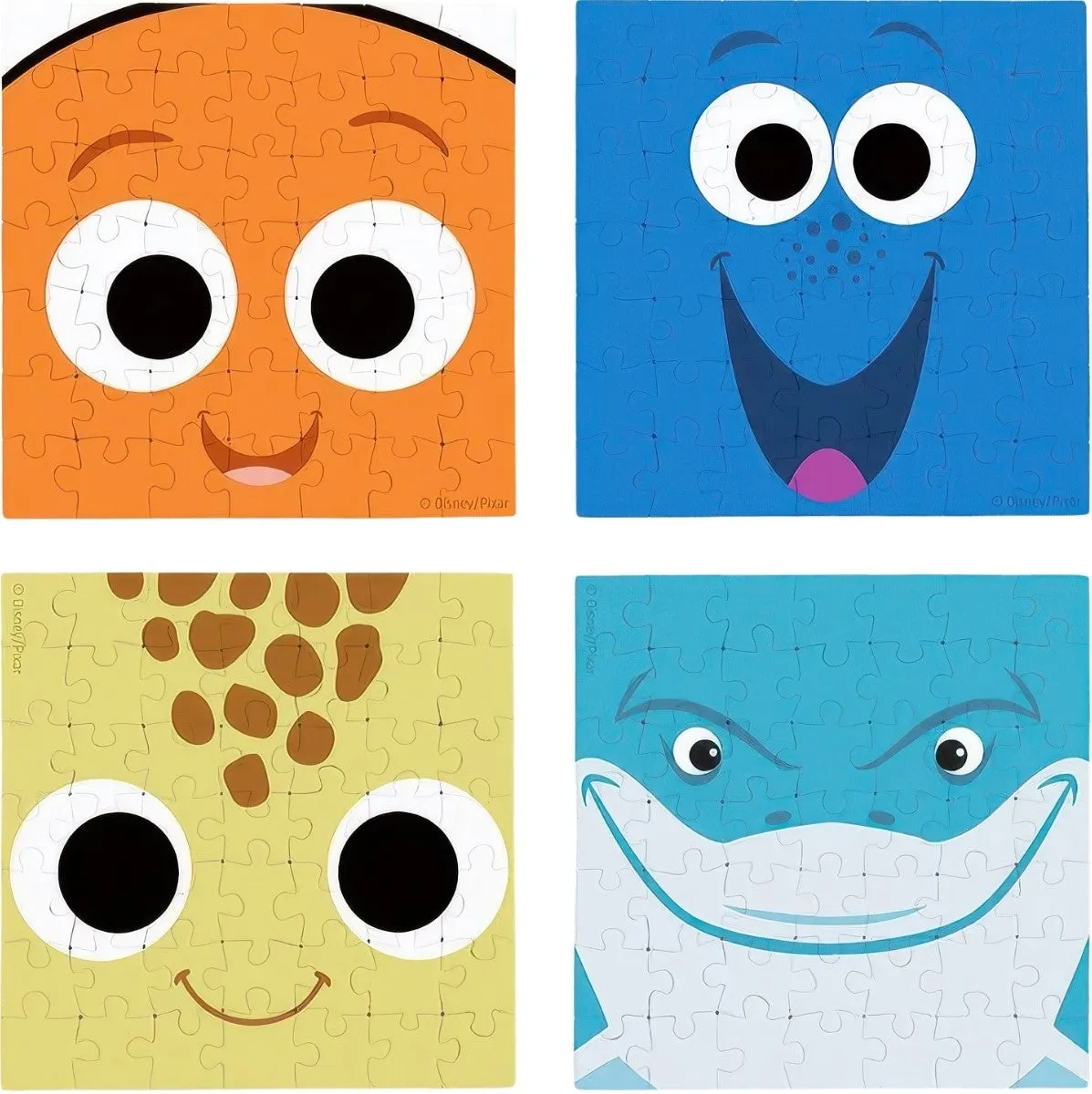 Virtual Collectible Pintoo PP1026??Finding Nemo - 001??49 Multipack 4 Jigsaw Puzzle