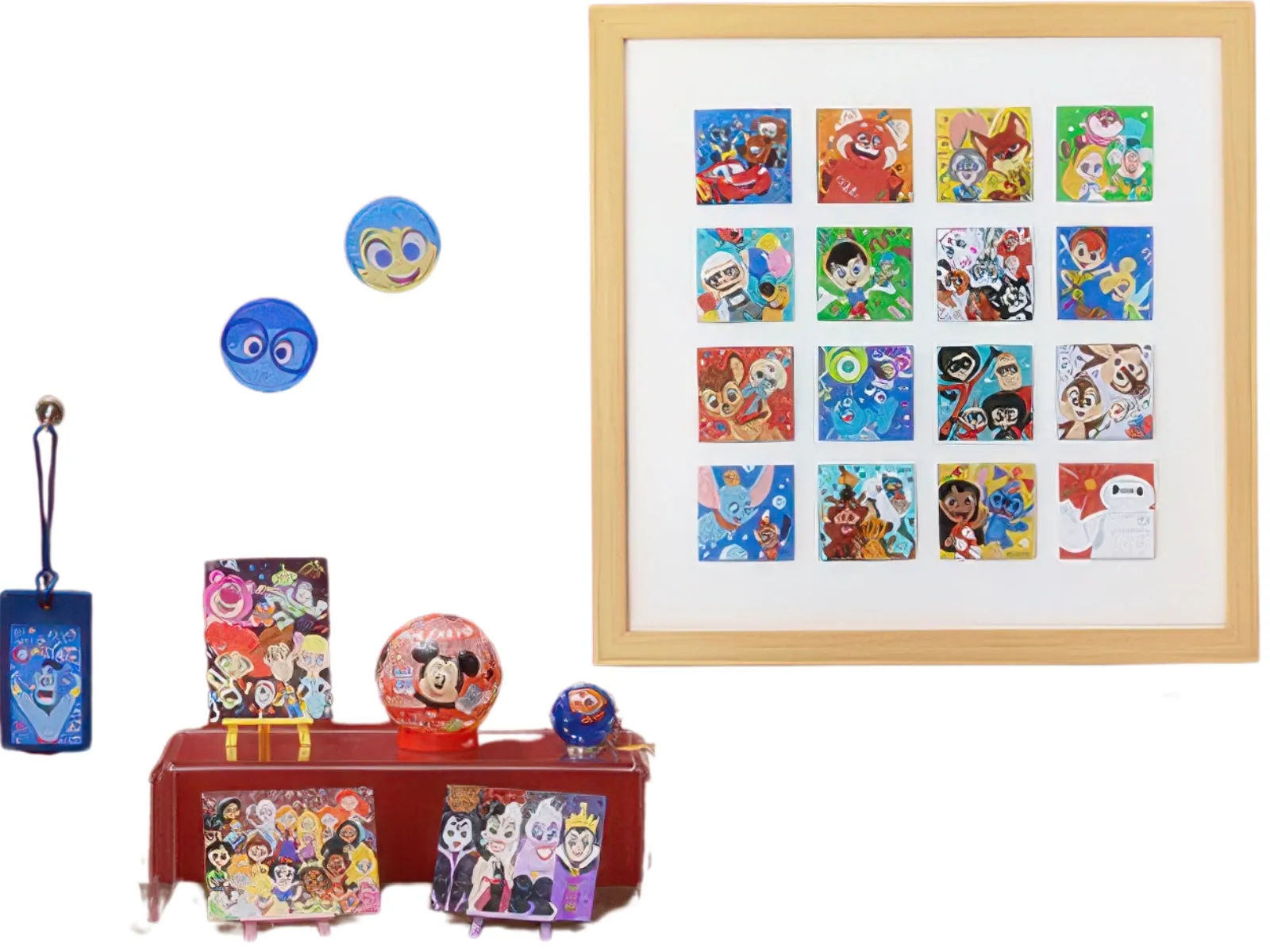 Pintoo Z1049??Disney 100th Anniversary Series - Countdown Calendar Puzzle Set??Multipack 24 Advent Calendar Puzzle Historical Figure