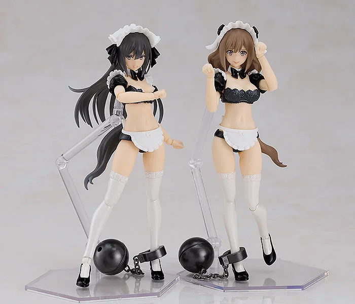 Architectural Model PLAMAX GP-07 Underwear Body Girl Ran & Jelly: Maid Ver. Set