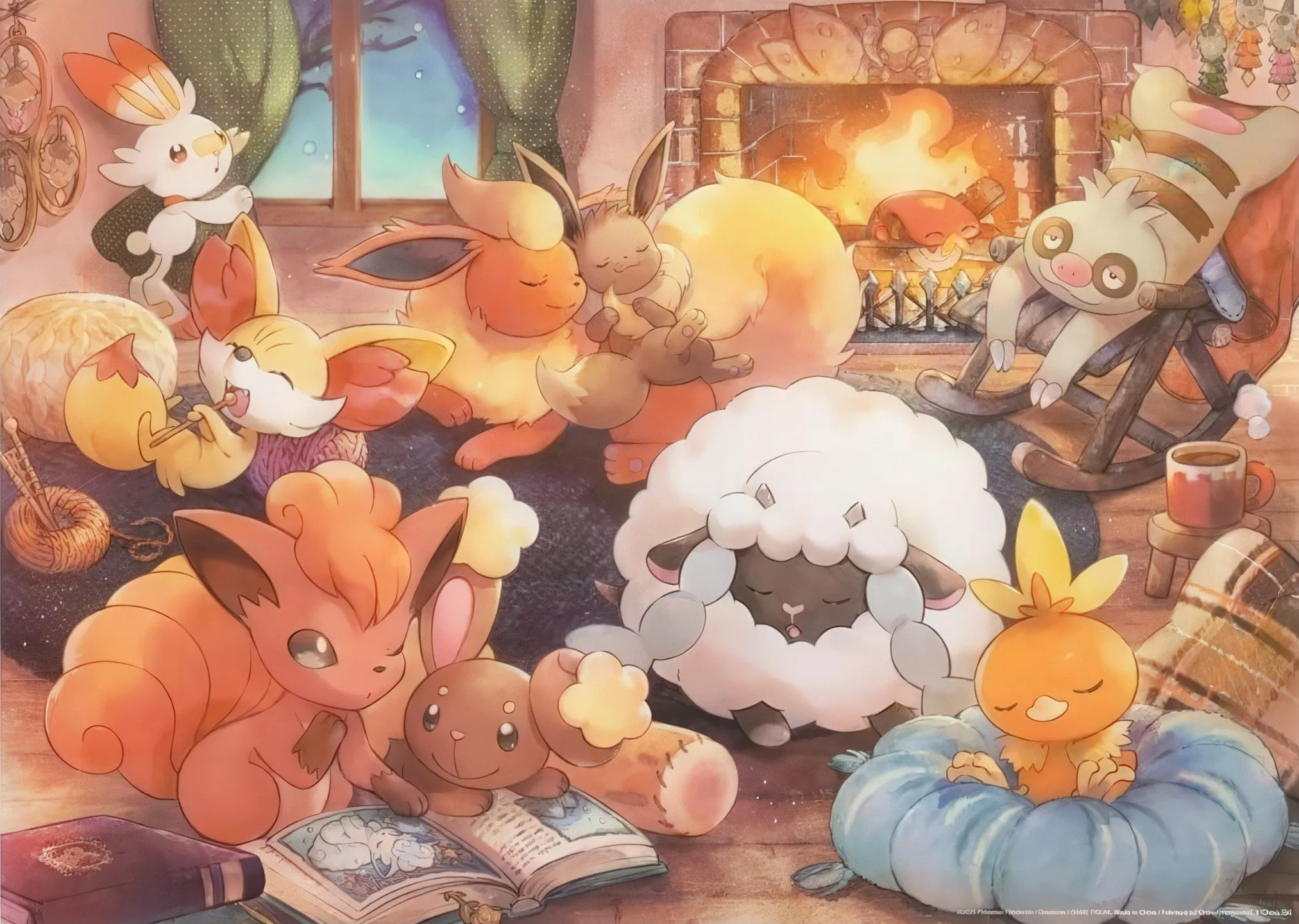 Hobby Group POKE15542??Warm Home, Warm Hearts??500 Pieces Jigsaw Puzzle