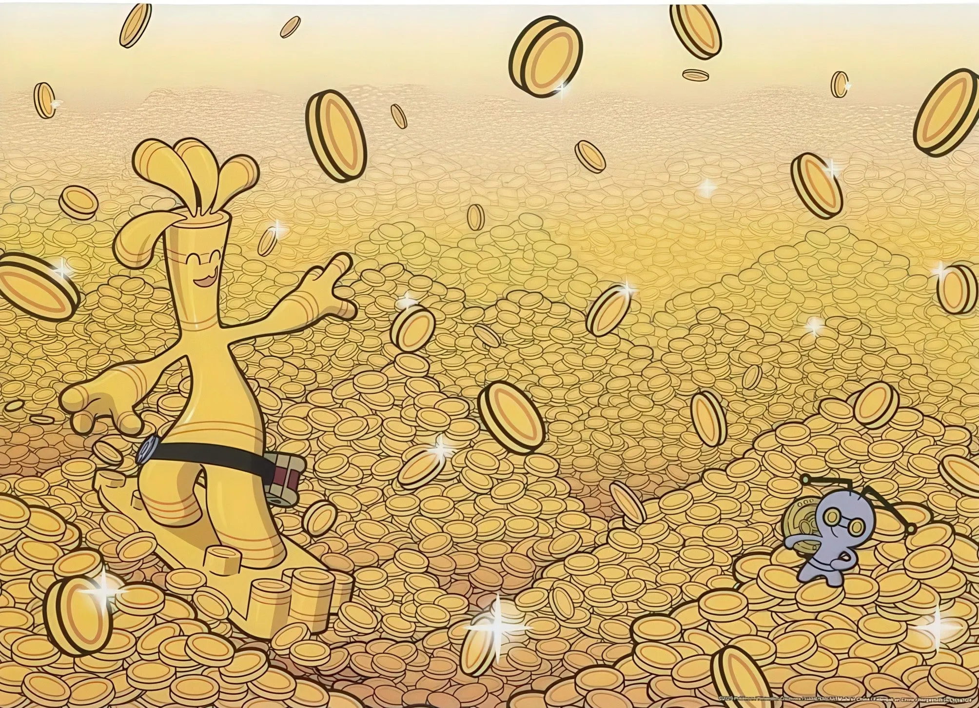 Wall Mounted Official Merchandise POKE15543??Gimmighoul & Gholdengo??500 Pieces Jigsaw Puzzle